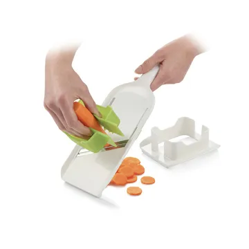 SLICER WITH MULTIFUNCTIONAL HOLDER