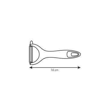 PEELER WITH LATERAL BLADE