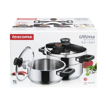 SET PENTOLE A PRESSIONE 4+6 L