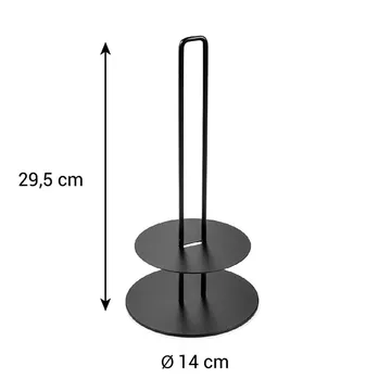 PAPER TOWEL HOLDER, WITH PRESSING DISC