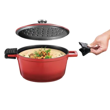 CASSERUOLA CON COPERCHIO