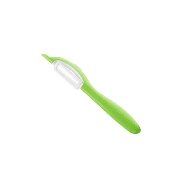 CERAMIC PEELER WITH LONGITUDINAL BLADE