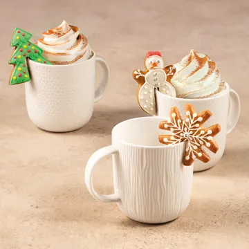 CUP RIM COOKIE CUTTERS, CHRISTMAS