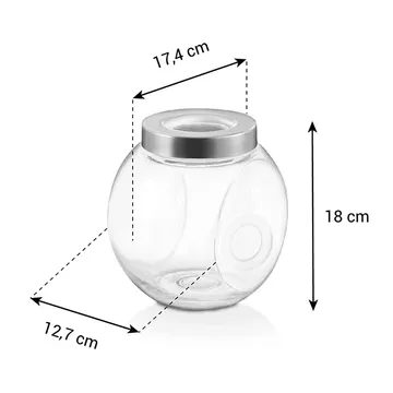 BARATTOLO CON COPERCHIO ANTIUMIDITÀ