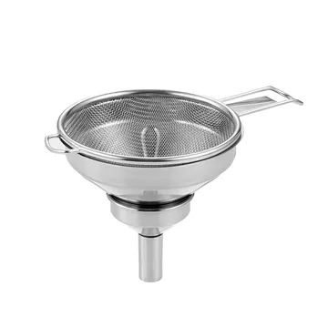 TWO-PART FUNNEL WITH SIEVE