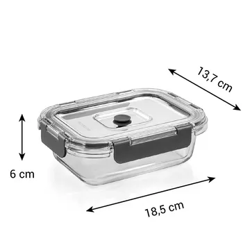 CONTENITORE IN VETRO PER SOTTOVUOTO