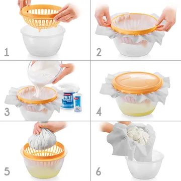 SET FOR MAKING CREAMY CHEESE