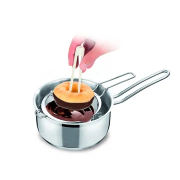 AMERICAN DOUGHNUT MAKER WITH DIPPING TONGS