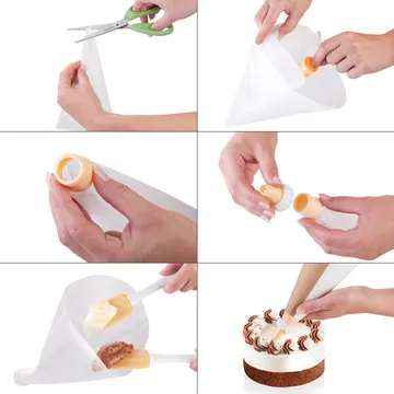 DOUBLE DECORATING BAG, ELASTIC