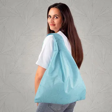 SHOPPING BAG, BLUE