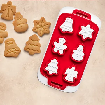 STAMPO TAGLIABISCOTTI CON TIMBRI, NATALE