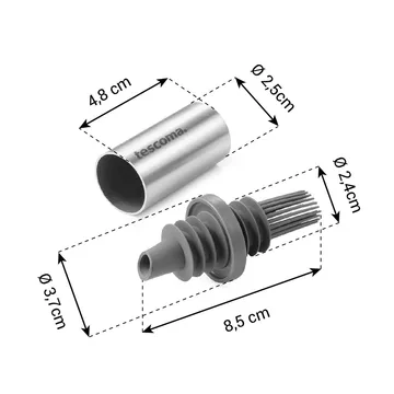 OIL POUR SPOUT WITH BAKERY BRUSH
