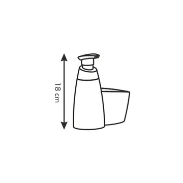 DETERGENT DISPENSER, WITH SPACE FOR SPONGE