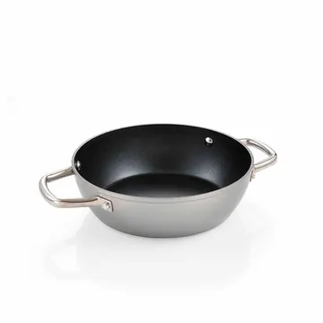 DEEP FRYING PAN, 2 GRIPS
