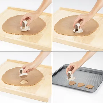 FLEXIBLE COOKIE CUTTERS, CHRISTMAS