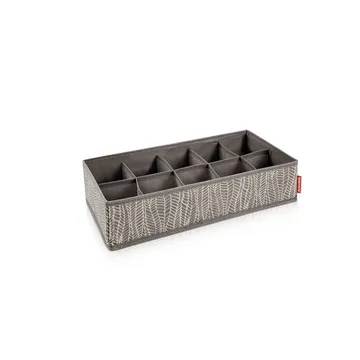 CLOSET ORGANISER BOX FOR SOCKS AND UNDERWEAR, 10 compartments