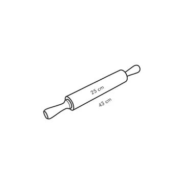 WOODEN ROLLIN PIN