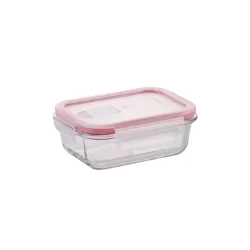 GLASS JAR RECTANGULAR