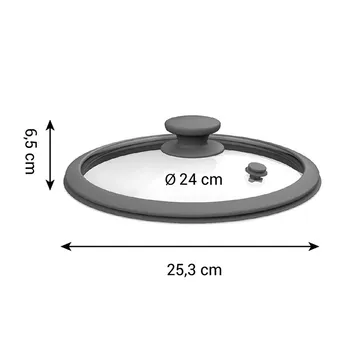 GLASS VACUUM LID