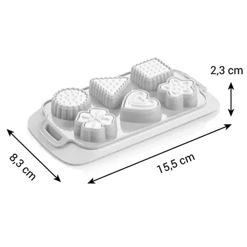 STAMPO TAGLIABISCOTTI CON TIMBRI, FORME ASSORTITE