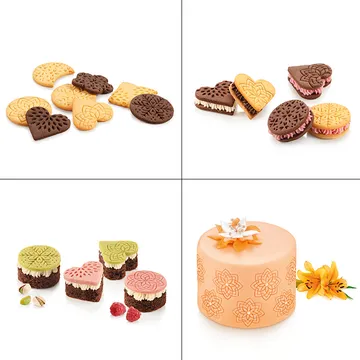 DECORATING STAMPS FOR BISCUITS AND GINGERBREAD COOKIES