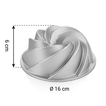 BUNDTFORM PAN, PINWHEEL