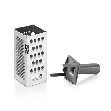 GRATER WITH REMOVABLE HANDLE, FOUR-SIDED