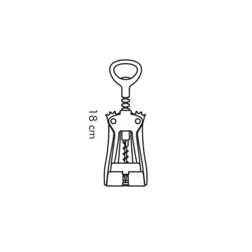 WINE BOTTLE OPENER, WITH FOIL CUTTER