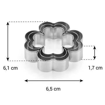 FORMINE TAGLIABISCOTTI, QUADRIFOGLIO