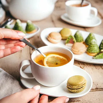 CAPPUCCINO CUP WITH SAUCER