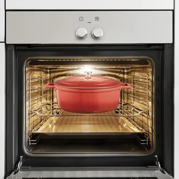 ROASTER WITH LID 