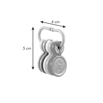 10 Gettoni Per Carrello Della Spesa Con Portachiavi – In Acciaio Inox Universali, Sostituiscono Le Monete, Pratici E Riutilizzabili