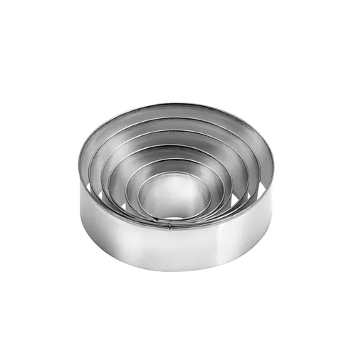ROUND-SHAPED COOKIE CUTTERS