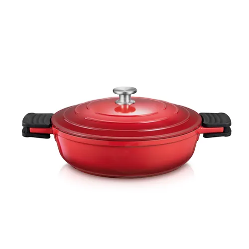 DEEP FRYING PAN WITH  COVER