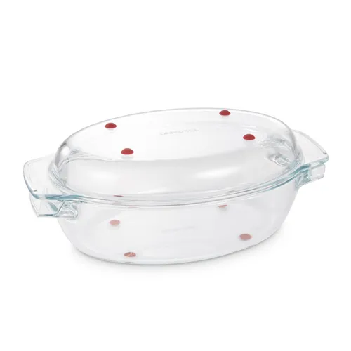 OVAL ROASTER WITH LID