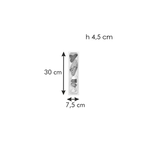 TRAY 296x74 mm