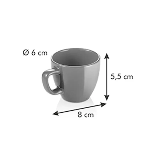 TAZZINA CAFFE' BICOLORE
