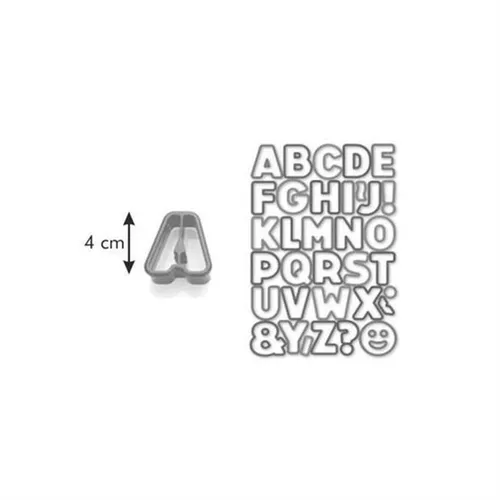 COOKIE CUTTERS ALPHABET