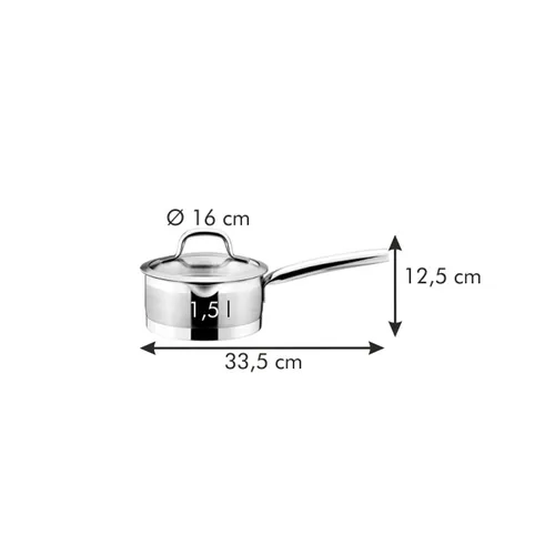CASSERUOLA 1 MANICO CON COPERCHIO SCOLATUTTO