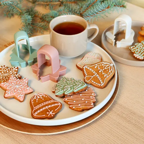 FLEXIBLE COOKIE CUTTERS, CHRISTMAS