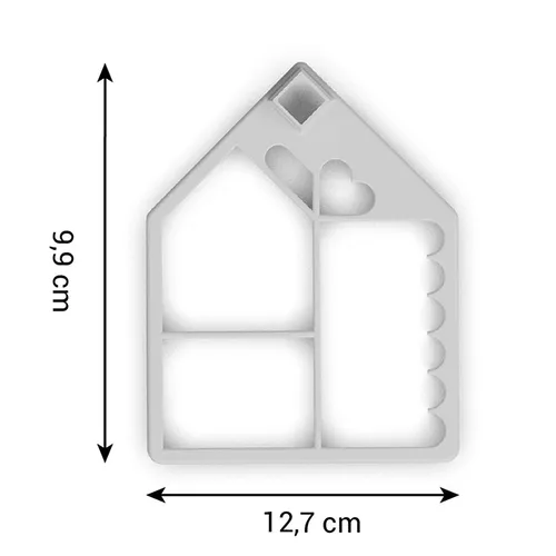 TAGLIABISCOTTI CASETTA DI PAN DI ZENZERO