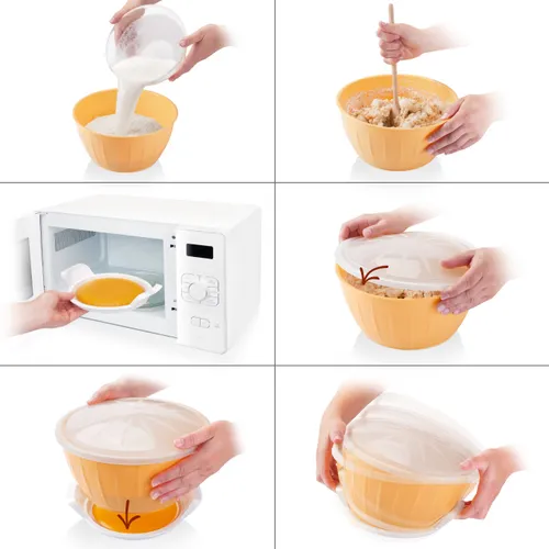 DOUGH RISING BOWL WITH WARMER