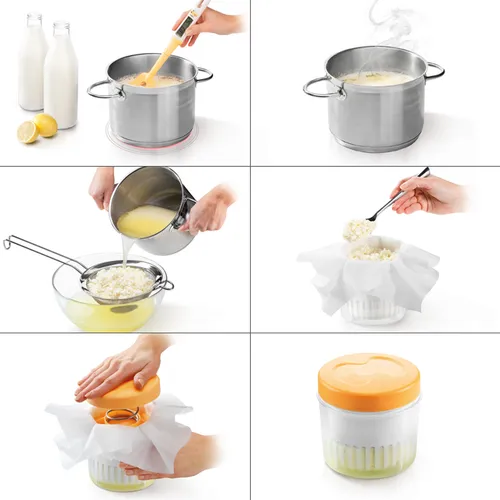 SET FOR MAKING FRESH CHEESE