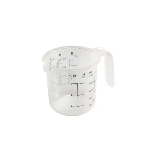 MEASURING VESSEL WITH SPOUT