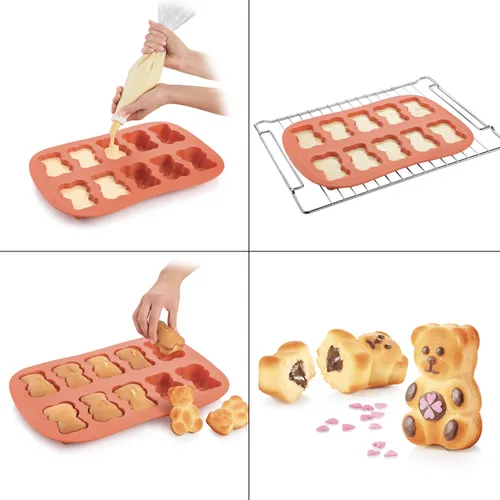MOULDS PAN, 10 BEARS