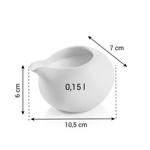 CREAMER, WHITE