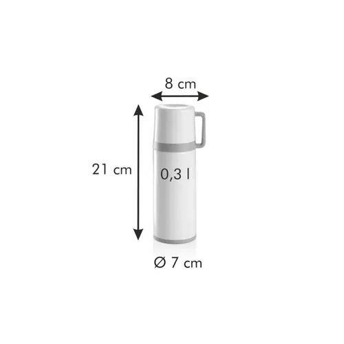 VACUUM FLASK WITH CUP