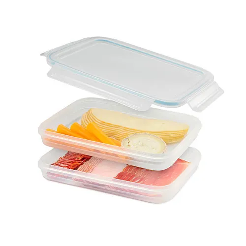 TWO-TIER CONTAINER, RECTANGULAR