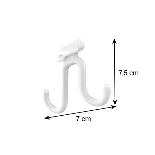 DRESS HOOKS FOR CLOTHES HANGERS