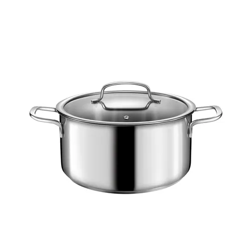 DEEP POT WITH COVER 24 CM 